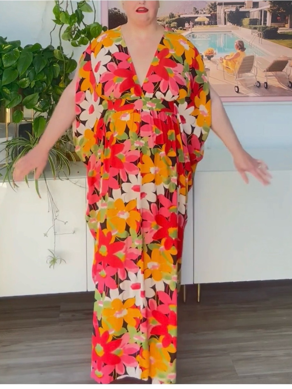 TRASHY DIVA Flower Power Liz Caftan